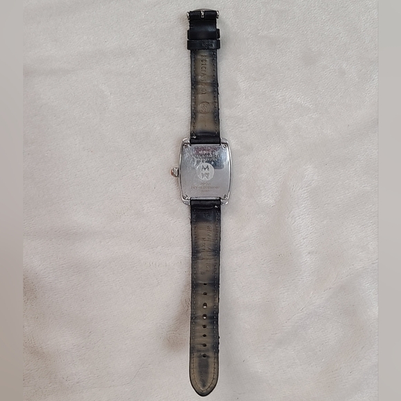 Michele Mini Urban Watch With Alligator Strap - Picture 5 of 8